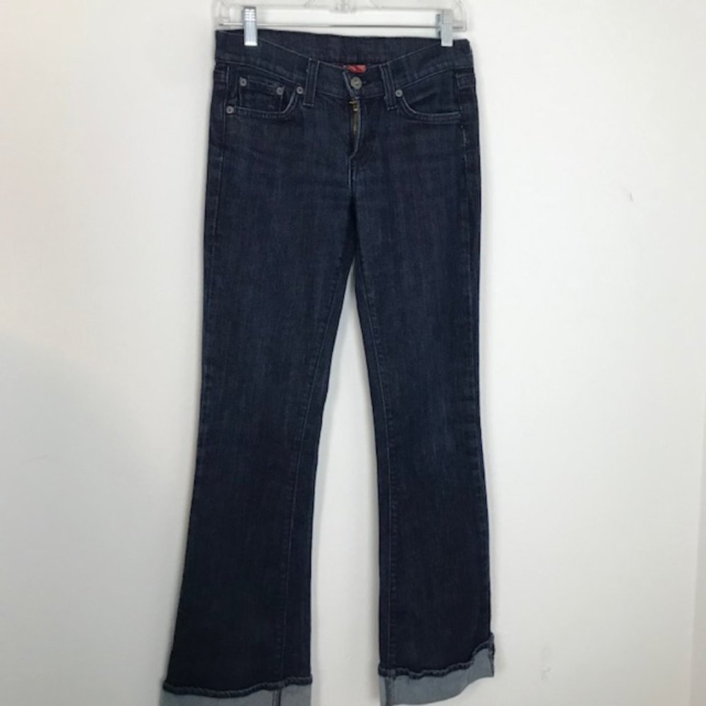 Lucky Brand Zoe Cuffed Bootcut Jeans